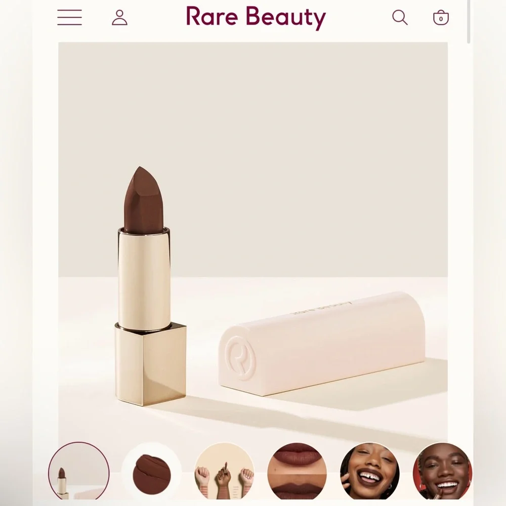 Rare Beauty Kind Words Matte Lipstick in Shade Strong